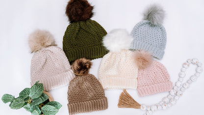 CROCHET PATTERN + VIDEO Create A Cozy Beanie With This Easy Crochet Pattern! Quick and easy crochet hat pattern. Beginner Crochet Pattern.