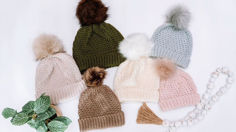 CROCHET PATTERN + VIDEO Create A Cozy Beanie With This Easy Crochet Pattern! Quick and easy crochet hat pattern. Beginner Crochet Pattern.
