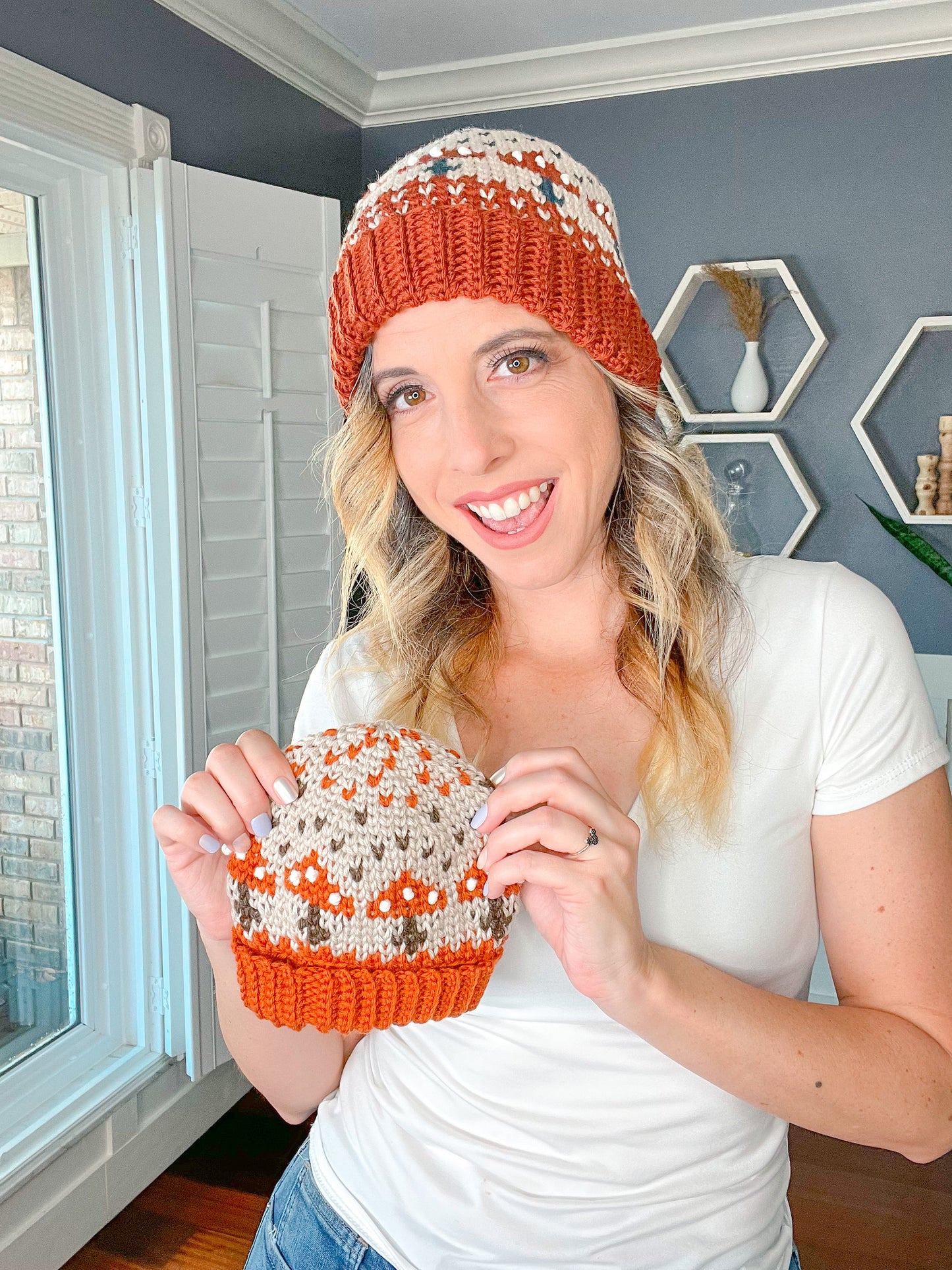 CROCHET PATTERN + VIDEO How To Crochet An Amanita Mushroom Hat Crochet Pattern, Crochet Beanie Sizes Baby to Adult