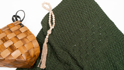 CROCHET PATTERN + VIDEO Totally Textured Crochet Blanket Pattern, Instant Pdf Download, 16 Size Options with Video Tutorial