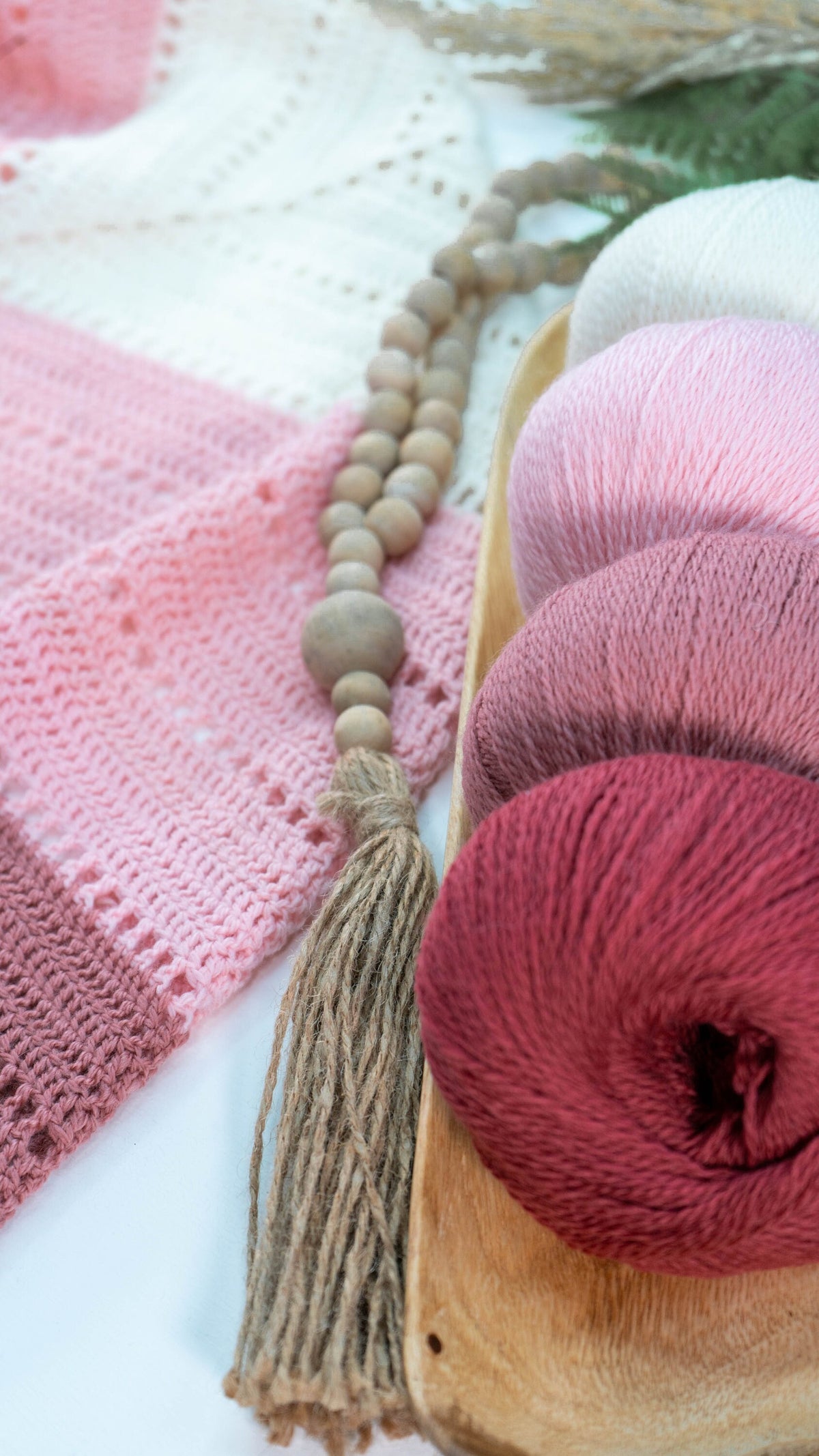 CROCHET PATTERN + VIDEO Pretty in Pink Triangle Crochet Pattern + Charts, Beginner Triangle Crochet Shawl