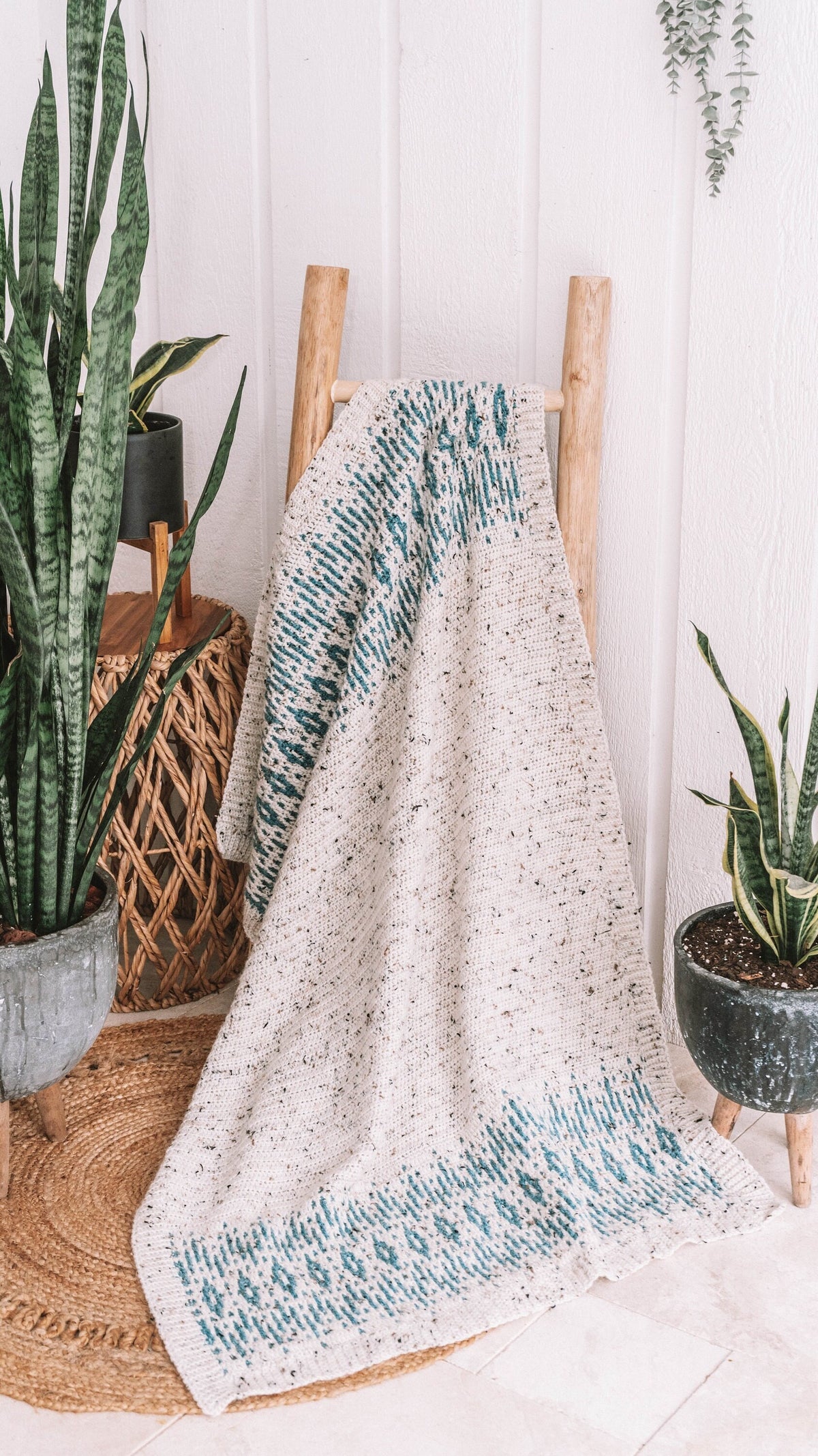 CROCHET PATTERN + VIDEO Mosaic Crochet Blanket Pattern, Wish Upon A Star Blanket, Video Tutorial for Learning Mosaic Crochet, 14 Sizes