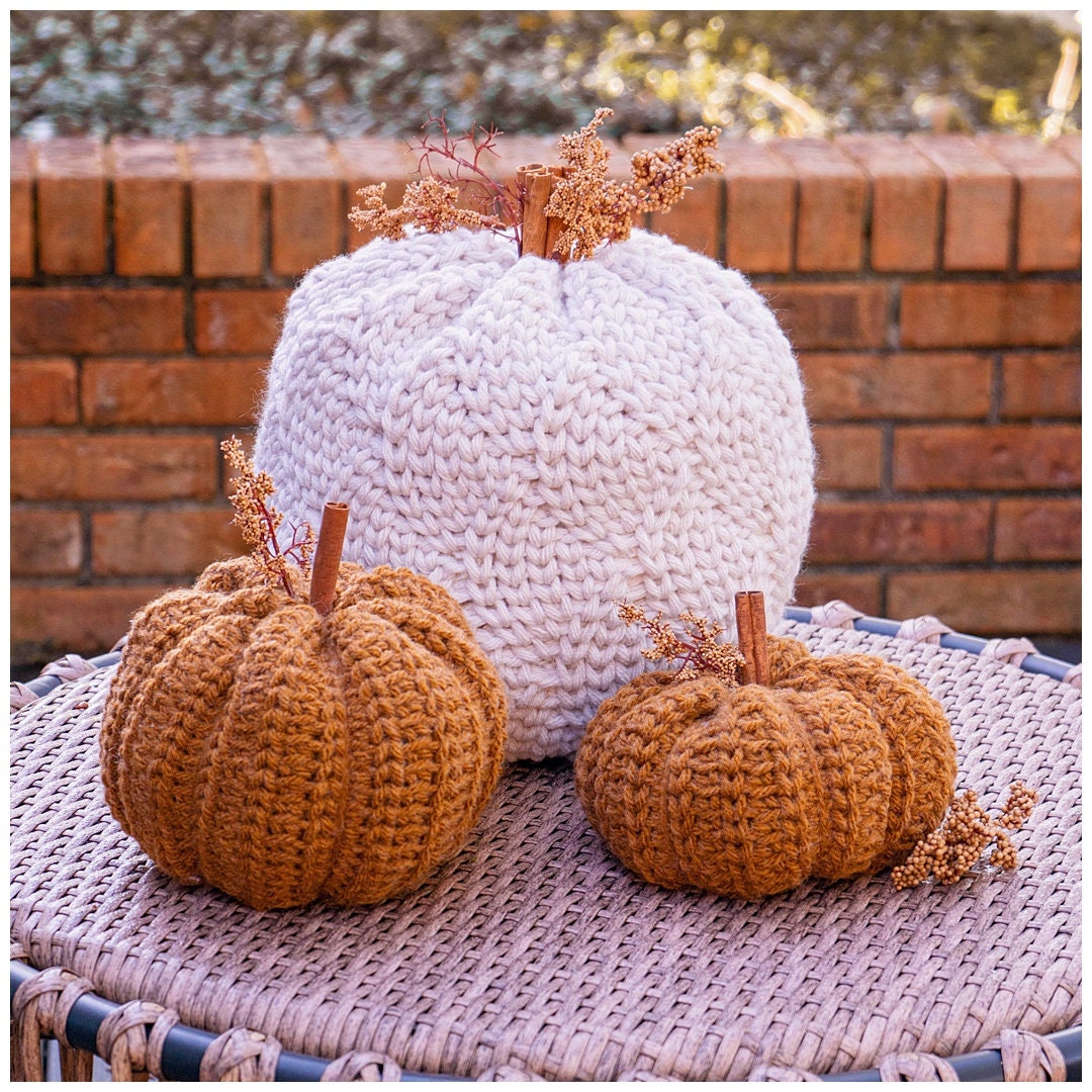 CROCHET PATTERN Cinderella's Crochet Pumpkin Home Decor Fall Pillow