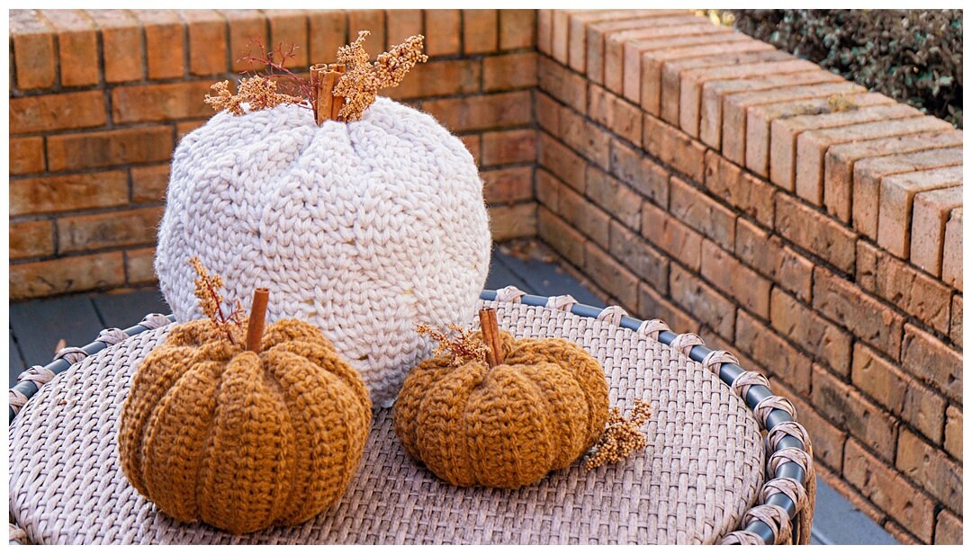 CROCHET PATTERN Cinderella's Crochet Pumpkin Home Decor Fall Pillow