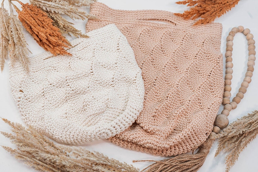 CROCHET PATTERN + VIDEO Journey Under The Sea Crochet Bag Pattern + Video Tutorial. Learn Magical Crochet Knit-Look Stitches
