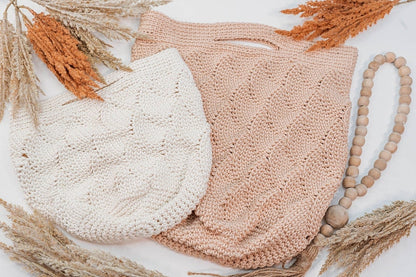 CROCHET PATTERN + VIDEO Journey Under The Sea Crochet Bag Pattern + Video Tutorial. Learn Magical Crochet Knit-Look Stitches