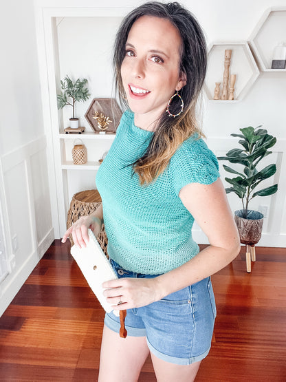 CROCHET PATTERN + VIDEO Lovely Lace Crochet Sweater, Learn to Make a Lace Sleeve Sweater, Crochet Sweater, 9 sizes included.