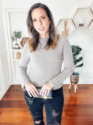 CROCHET PATTERN + VIDEO Lovely Lace Crochet Sweater, Learn to Make a Lace Sleeve Sweater, Crochet Sweater, 9 sizes included.