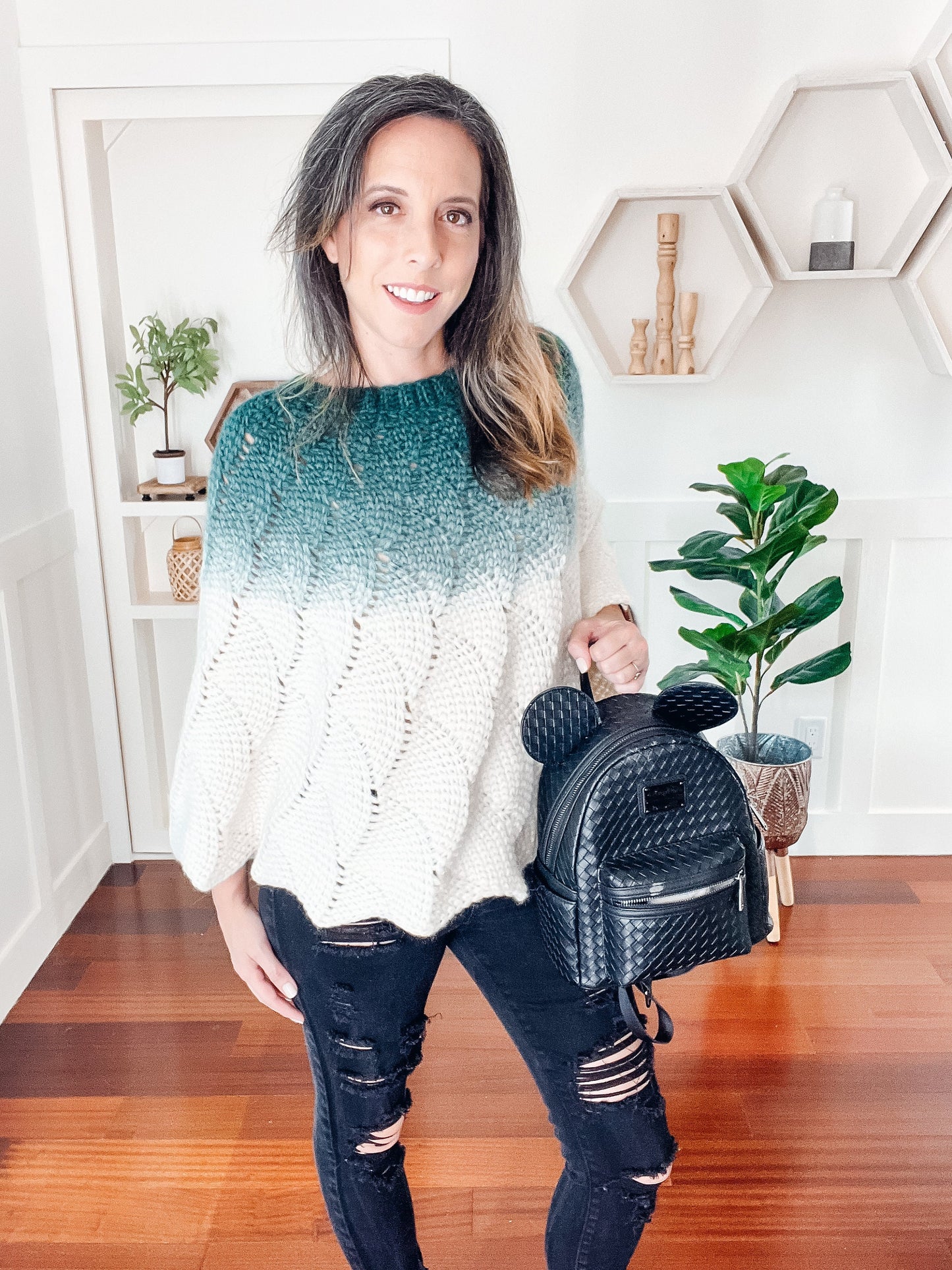 CROCHET PATTERN + VIDEO Enchanted Crochet Poncho, Learn to Make a Crochet Poncho with a Video Tutorial, Crochet Poncho, 3 Sizes Included.