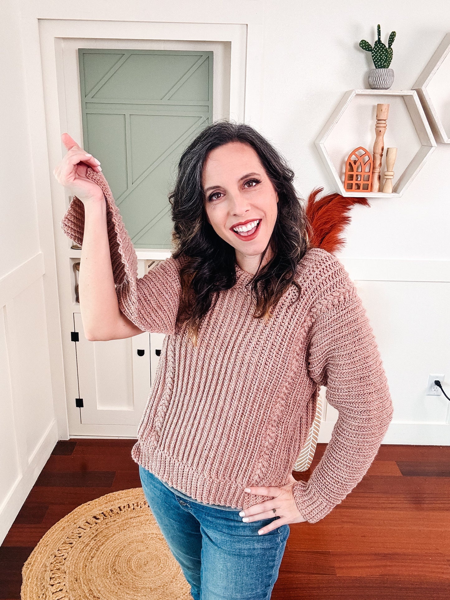 CROCHET PATTERN + VIDEO Autumn Wheat Crochet Sweater Pattern in Sizes xs-5X. Easy Crochet Pattern & Beginner Friendly - Crocheted Flat.