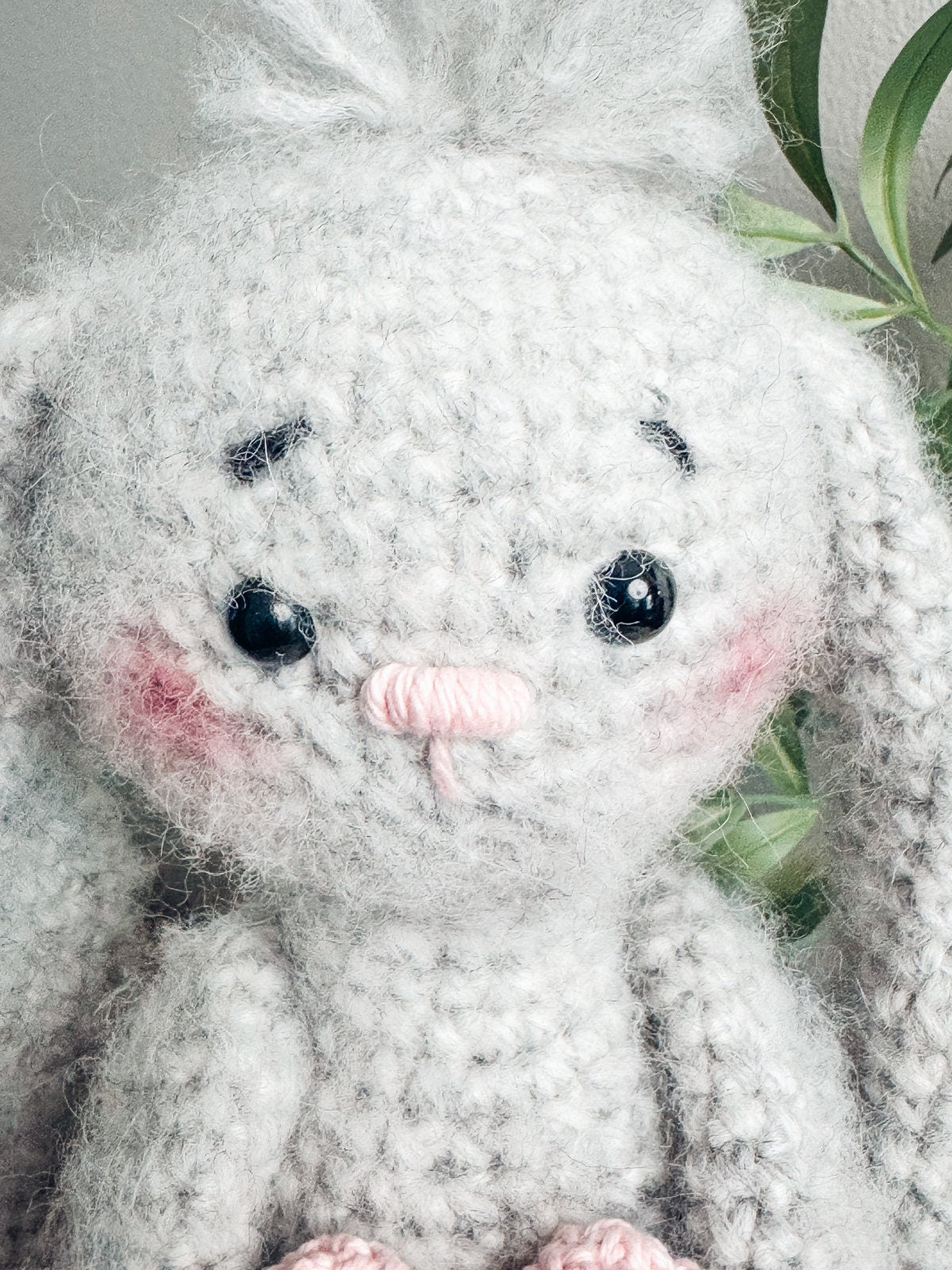 CROCHET PATTERN + VIDEO Crochet Bunny Pattern, Easter Bunny, Amigurumi bunny. Easy Crochet Pattern. Valentine's Bunny with Crochet Heart.