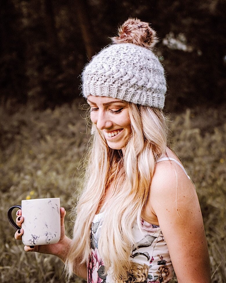 CROCHET PATTERN + VIDEO Macchiato Beanie Hat Crochet Pattern, Toque Beanie in sizes Baby, toddler, Child, Teen, Adult How To Pattern