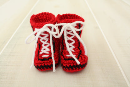 CROCHET PATTERN Baby Boxer Gloves and Boxing Shorts Patterb Instant Download, Preemie- 6 Months, includes Baby Boxer Shoes