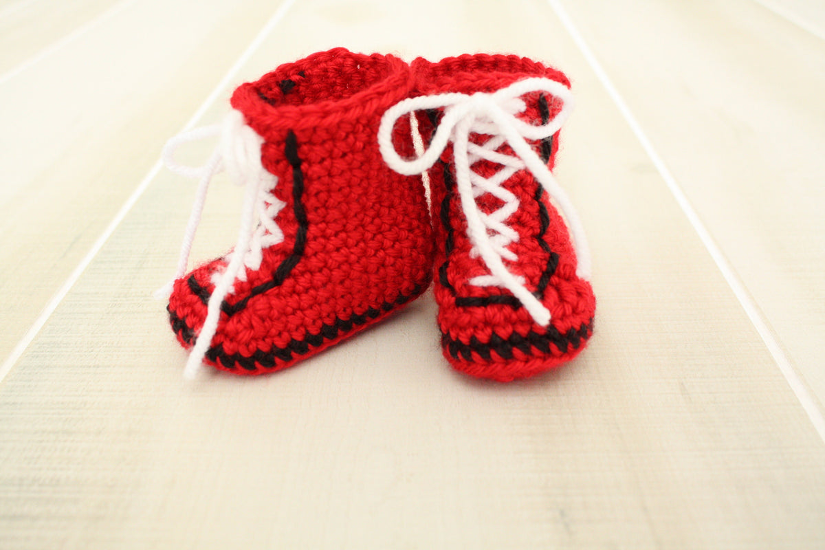 CROCHET PATTERN Baby Boxer Gloves and Boxing Shorts Patterb Instant Download, Preemie- 6 Months, includes Baby Boxer Shoes