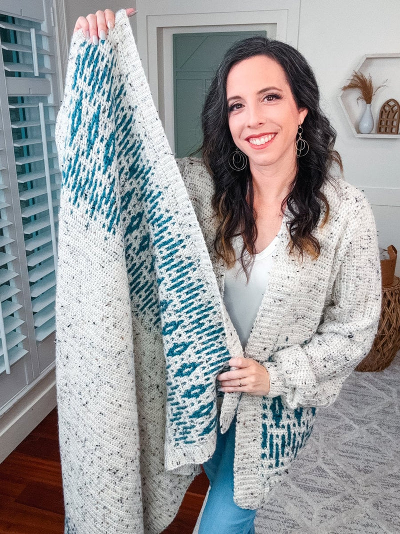 CROCHET PATTERN + VIDEO Mosaic Crochet Blanket Pattern, Wish Upon A Star Blanket, Video Tutorial for Learning Mosaic Crochet, 14 Sizes
