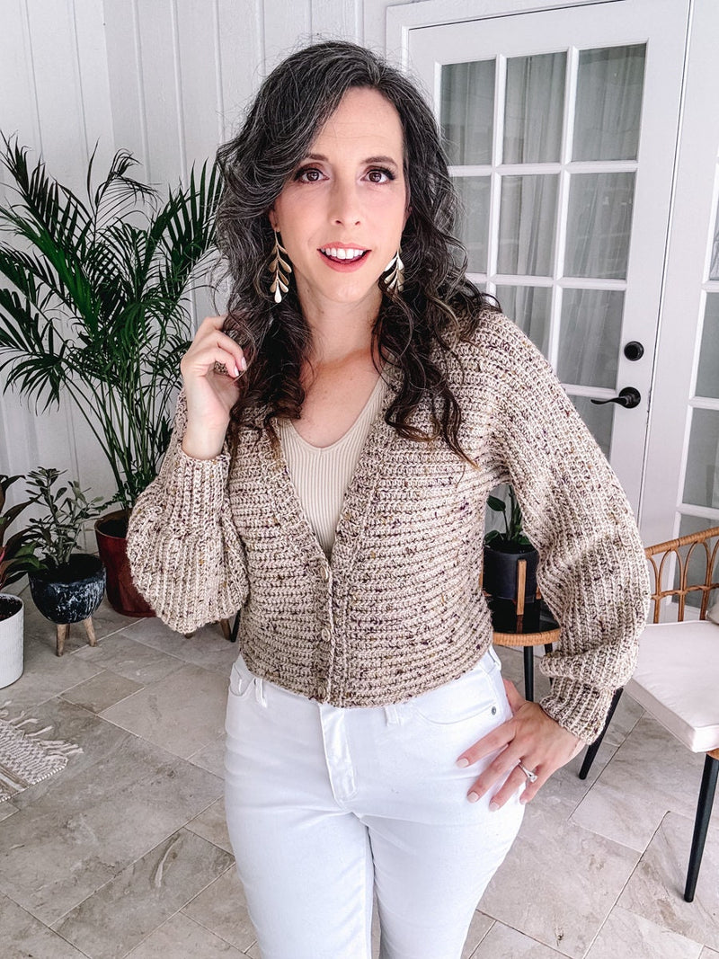 CROCHET PATTERN + VIDEO Crochet Pattern Collection - Just Two Seams! 6 Easy Crochet Patterns, Size-Inclusive, Quick Sweaters & Cardigans