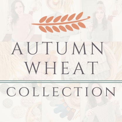 CROCHET PATTERNS + VIDEO Autumn Wheat Crochet Collection Ebook. 5 Crochet Patterns + Guides & Bonuses. Beginner Friendly and Crocheted Flat