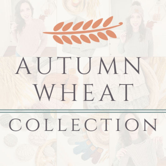 CROCHET PATTERNS + VIDEO Autumn Wheat Crochet Collection Ebook. 5 Crochet Patterns + Guides & Bonuses. Beginner Friendly and Crocheted Flat