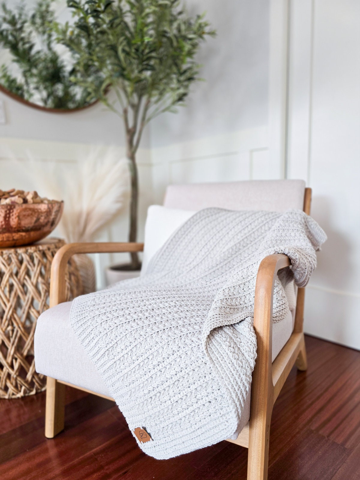 CROCHET PATTERN + VIDEO Collection Cozy Wheat Crochet Pattern Bundle | Sweater, Blanket, Ear Warmer Wheat Stitch™ Beginner-Friendly Patterns