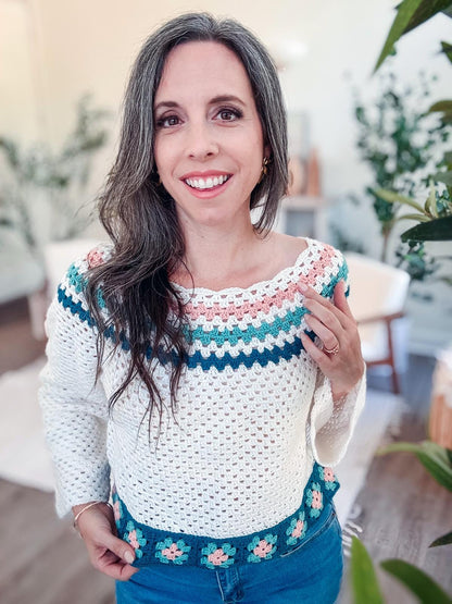 CROCHET PATTERNS + VIDEO Sun and Stitches Crochet Pattern Collection – 5 Lightweight Summer Patterns for Women. Easy Crochet Patterns.