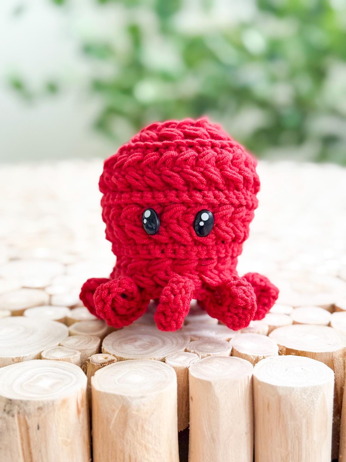 CROCHET PATTERN + VIDEO Wheat Stitch™ Octopus Crochet Pattern – No Sew Amigurumi Octopus Plush Toy Pdf, Beginner Friendly Sea Animal Pattern