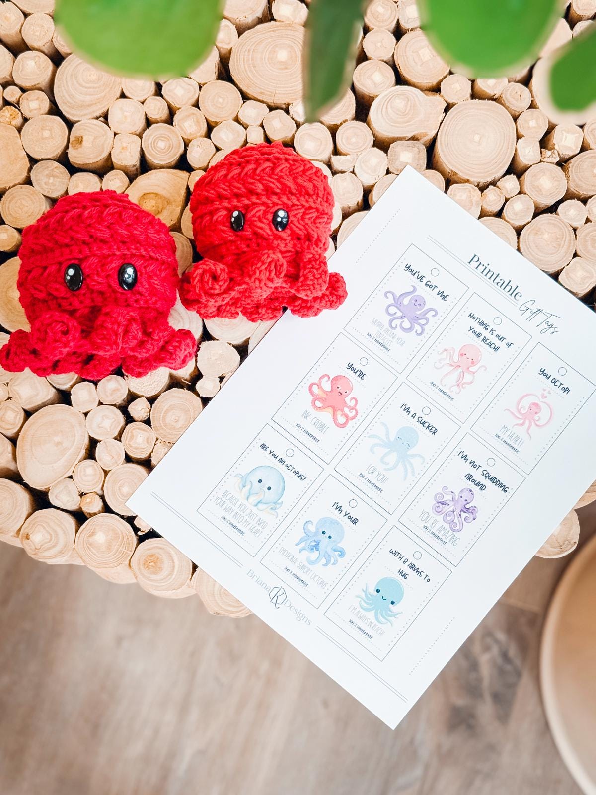 CROCHET PATTERN + VIDEO Wheat Stitch™ Octopus Crochet Pattern – No Sew Amigurumi Octopus Plush Toy Pdf, Beginner Friendly Sea Animal Pattern