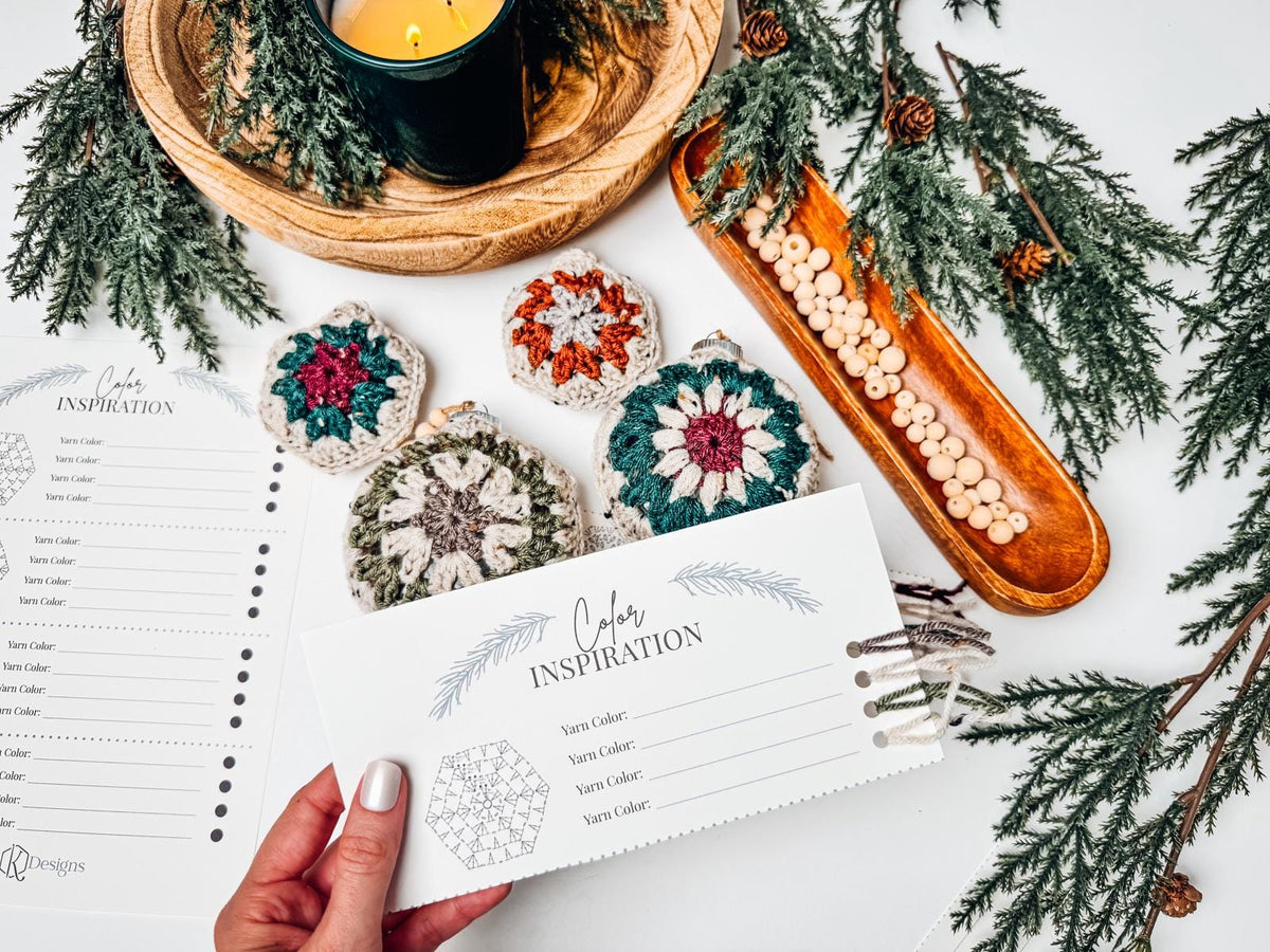 CROCHET PATTERN + VIDEO The Ultimate Granny Holiday Crochet Collection (3 Pattern Bundle) Granny Stocking, Advent Calendar & Ornament Set