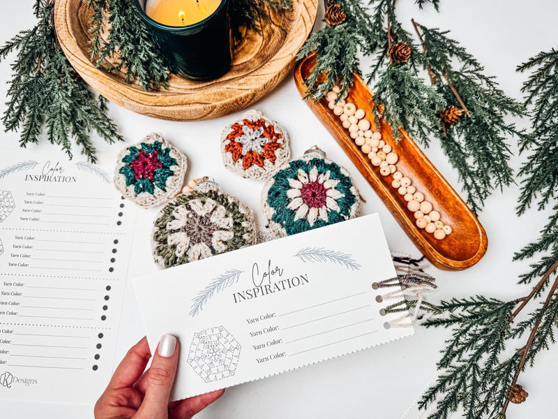 CROCHET PATTERN + VIDEO The Ultimate Granny Holiday Crochet Collection (3 Pattern Bundle) Granny Stocking, Advent Calendar & Ornament Set