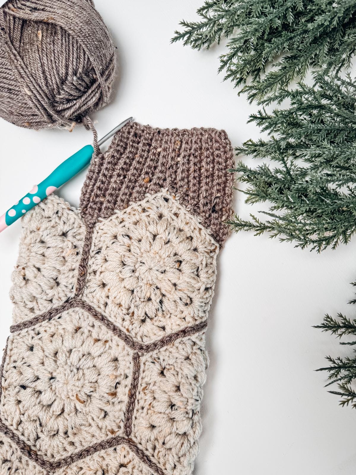 CROCHET PATTERN + VIDEO The Ultimate Granny Holiday Crochet Collection (3 Pattern Bundle) Granny Stocking, Advent Calendar & Ornament Set