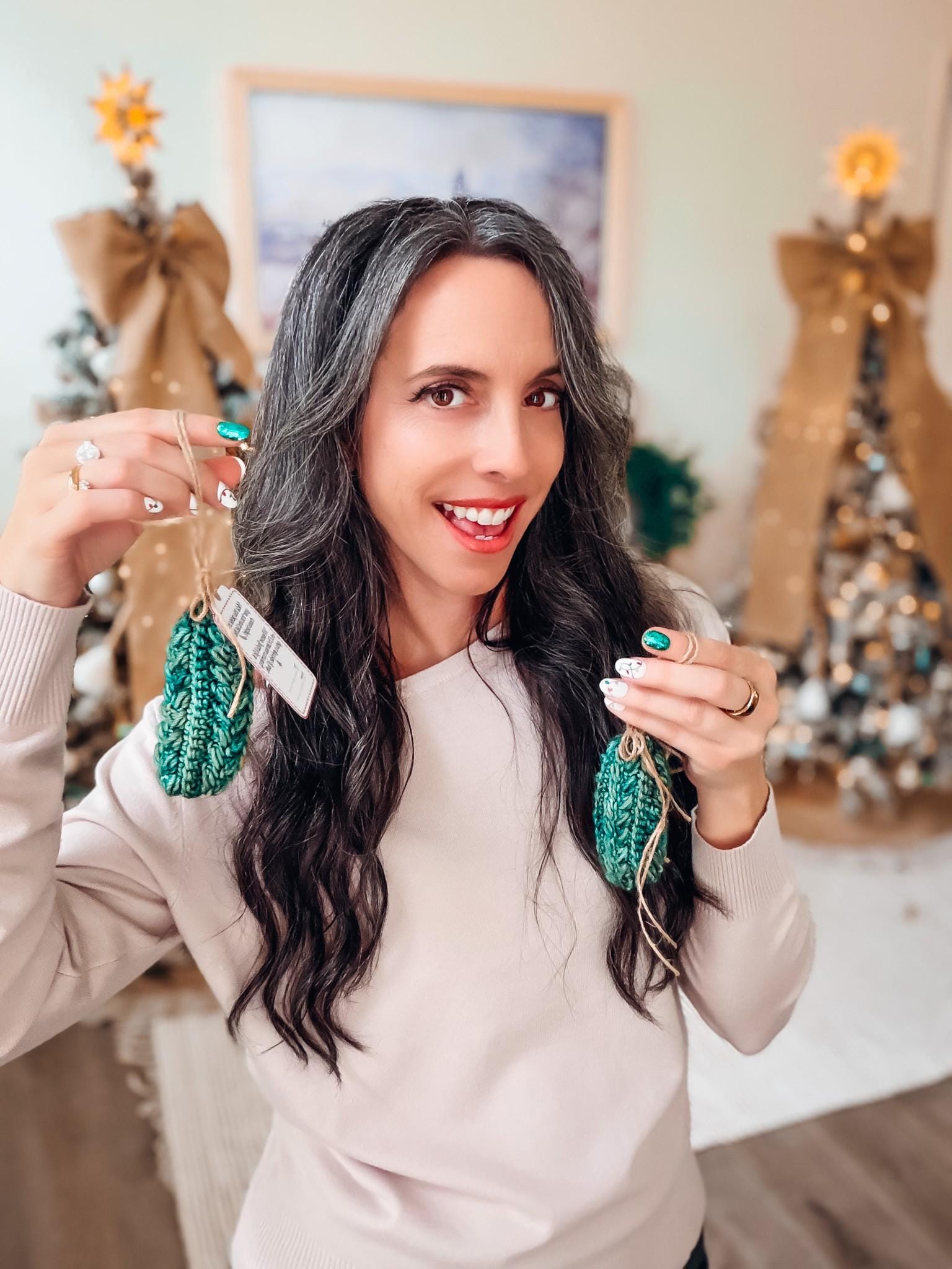 CROCHET PATTERN + VIDEO Wheat Stitch™ Pickle Ornament Crochet Pattern, Includes Printable Tags, Quick & Easy Holiday Decor Gift Crochet