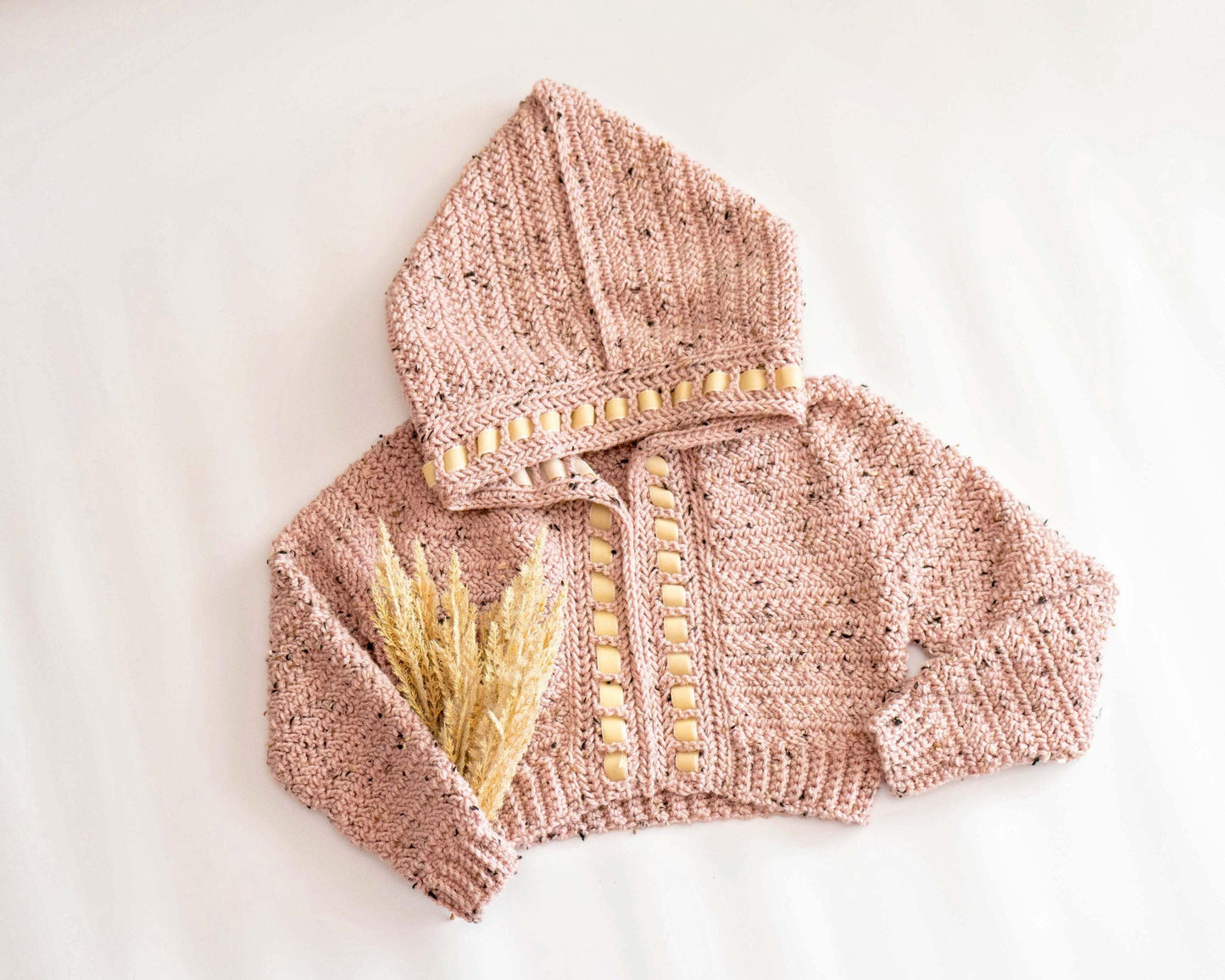 CROCHET PATTERN + VIDEO Cascade Child Cardigan Crochet Pattern, Kids Crochet Cardigan Pattern in Sizes 1 Year to 12 Years.