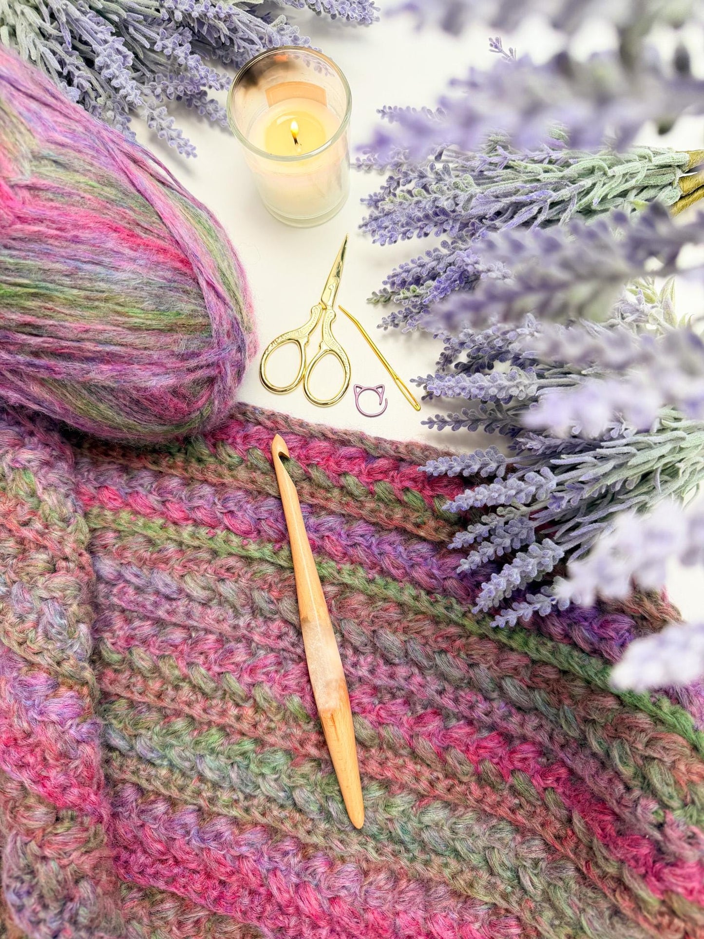CROCHET PATTERN + VIDEO Wheat Stitch™ Pocket Shawl Crochet Pattern • Beginner-Friendly Wrap with Pockets • Textured Shawl Pdf