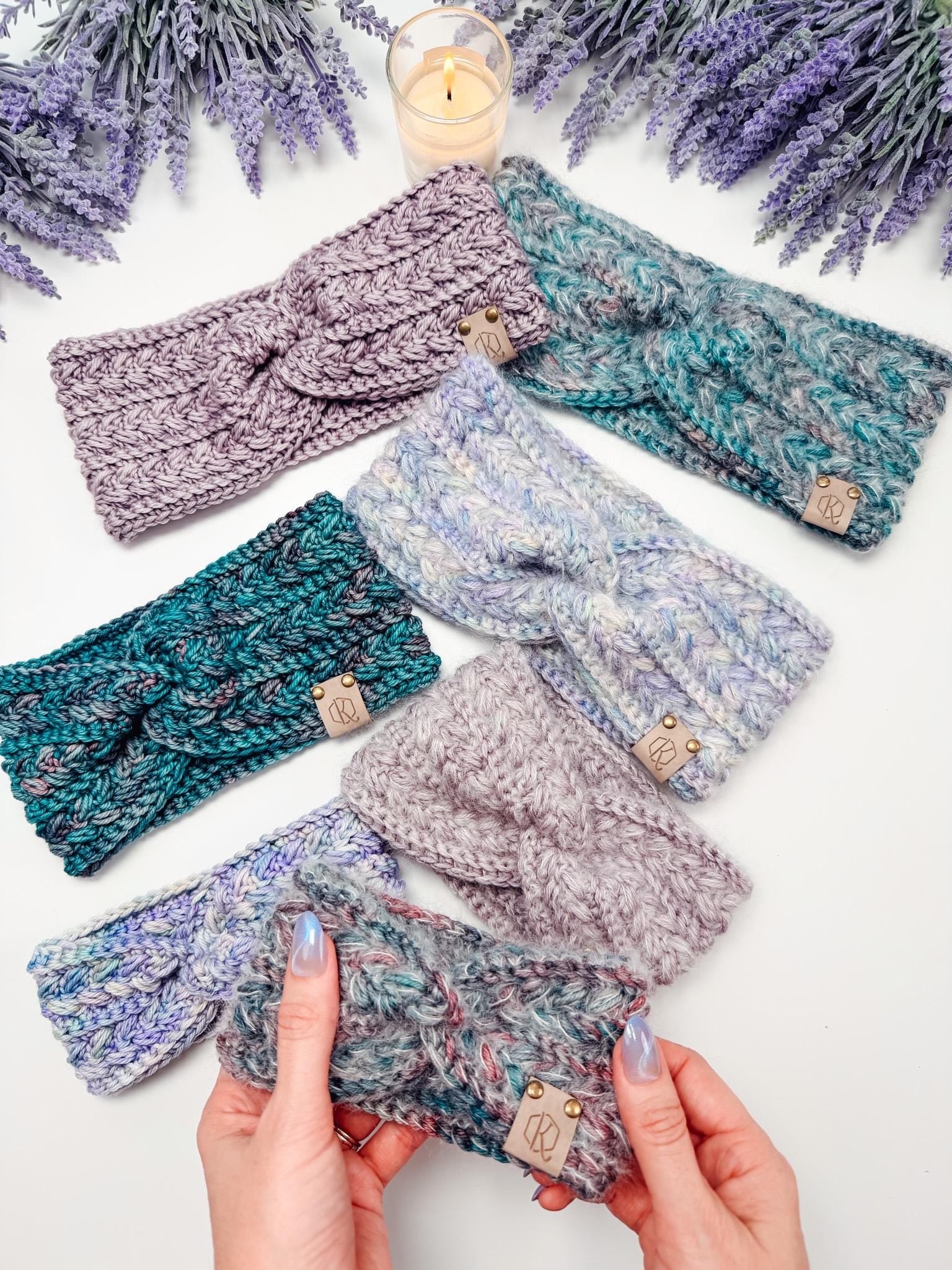CROCHET PATTERN + VIDEO Wheat Stitch Earwarmer Crochet Pattern Pdf Headband Instant Download | 7 Sizes Baby to Adult | Beginner-Friendly