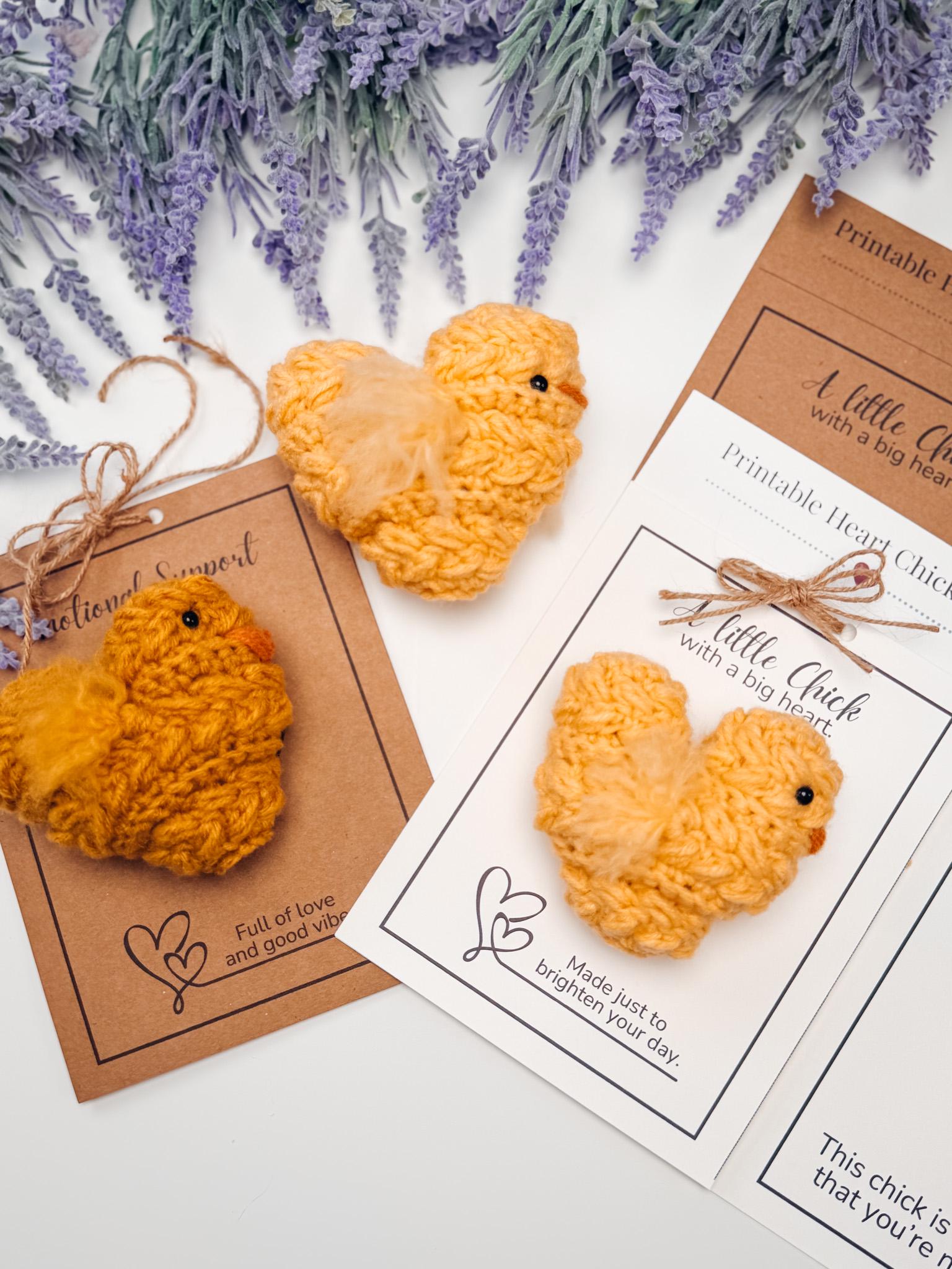 CROCHET PATTERN + VIDEO Wheat Stitch Crochet Chick Pattern | Easter Amigurumi, Farm Decor (Pdf Download)
