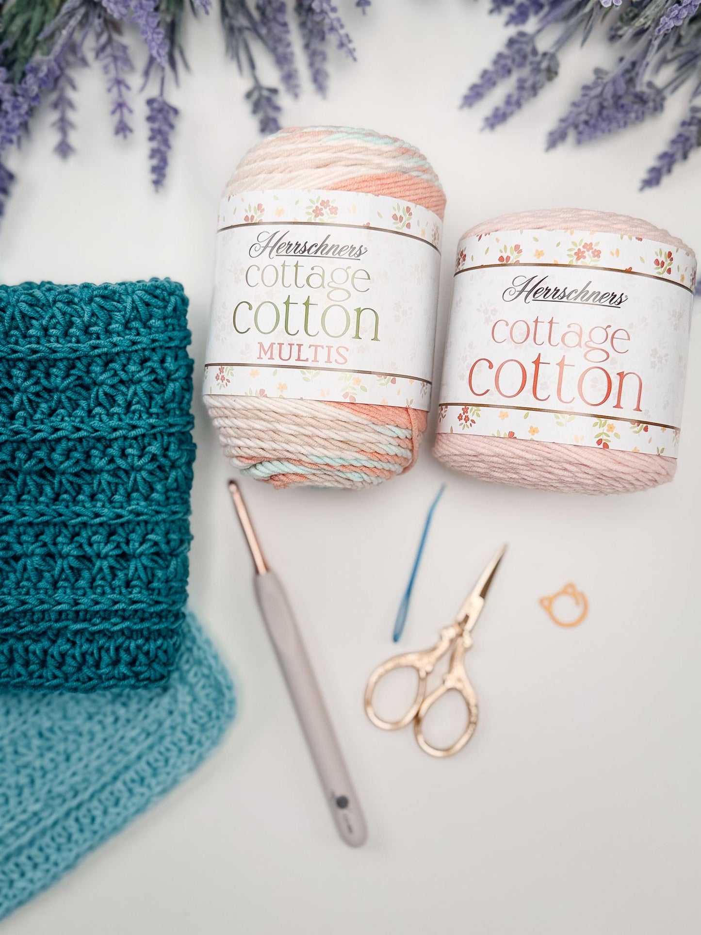 CROCHET PATTERN + VIDEO Petal Loop Stitch Washcloth Crochet Pattern + Label | Textured Dishcloth Pattern | Beginner Crochet Cotton Dishcloth