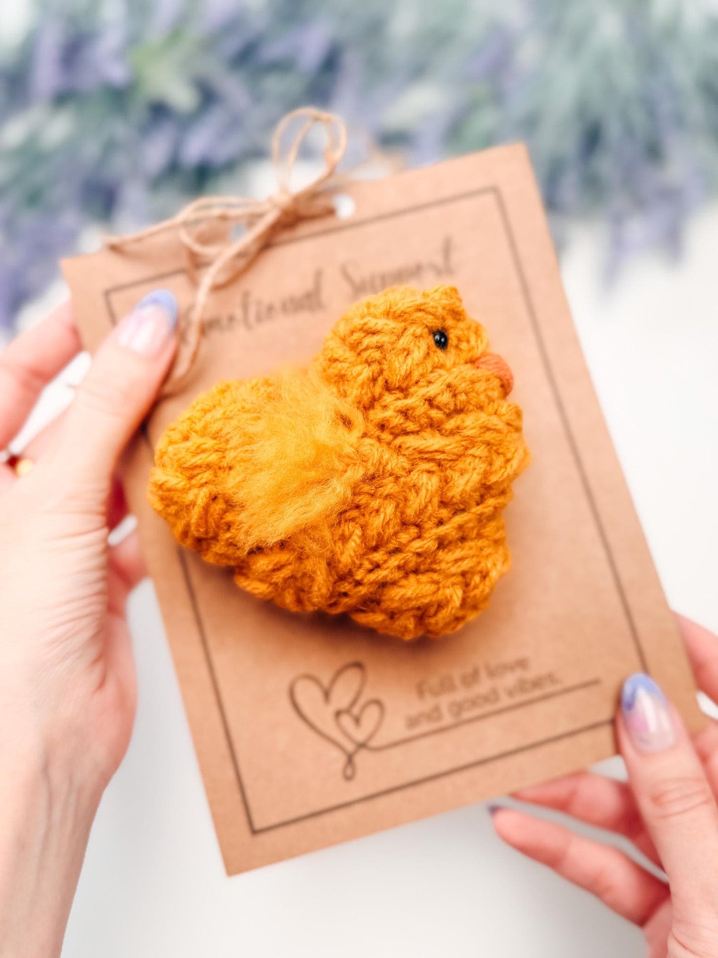 CROCHET PATTERN + VIDEO Wheat Stitch Crochet Chick Pattern | Easter Amigurumi, Farm Decor (Pdf Download)