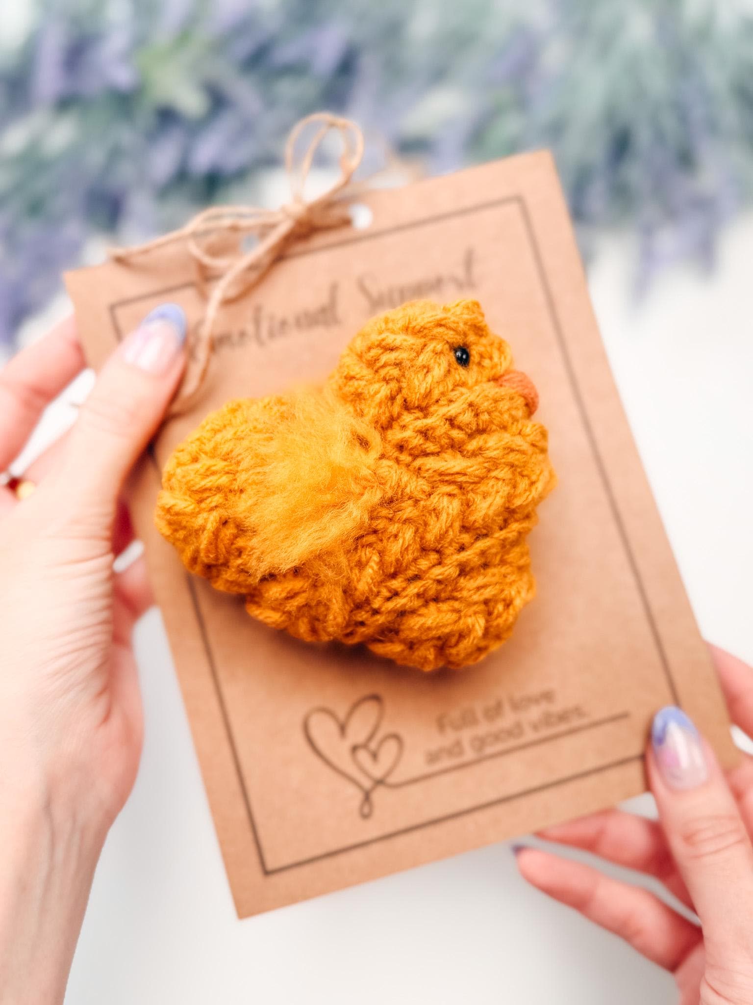 CROCHET PATTERN + VIDEO Wheat Stitch Crochet Chick Pattern | Easter Amigurumi, Farm Decor (Pdf Download)