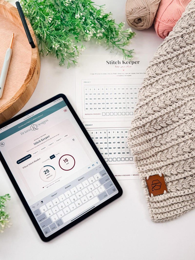 Stitch Keeper: The Row & Round Counter That Remembers Your Place