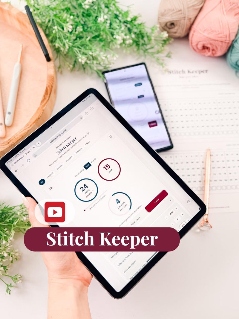 Stitch Keeper: The Row & Round Counter That Remembers Your Place