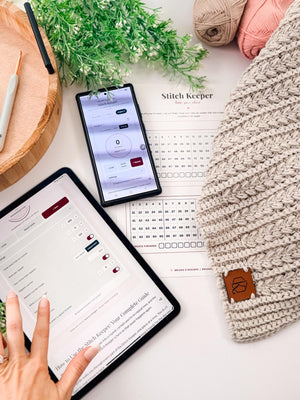 Stitch Keeper: The Row & Round Counter That Remembers Your Place