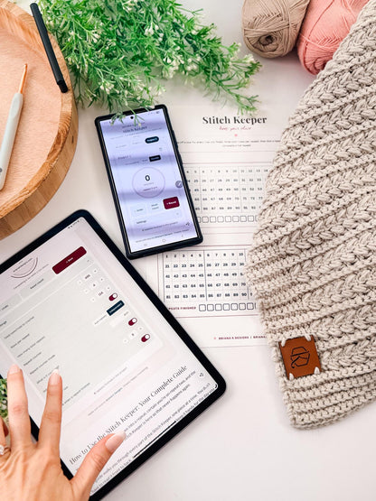 Stitch Keeper: The Row & Round Counter That Remembers Your Place