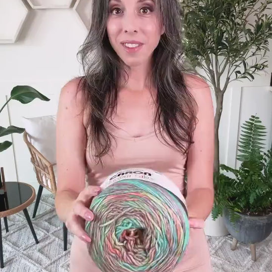 CROCHET PATTERN + VIDEO Classic Granny Crochet Dress Pattern. Extra Bonus Guide to use any weight of yarn. Includes color inspiration.