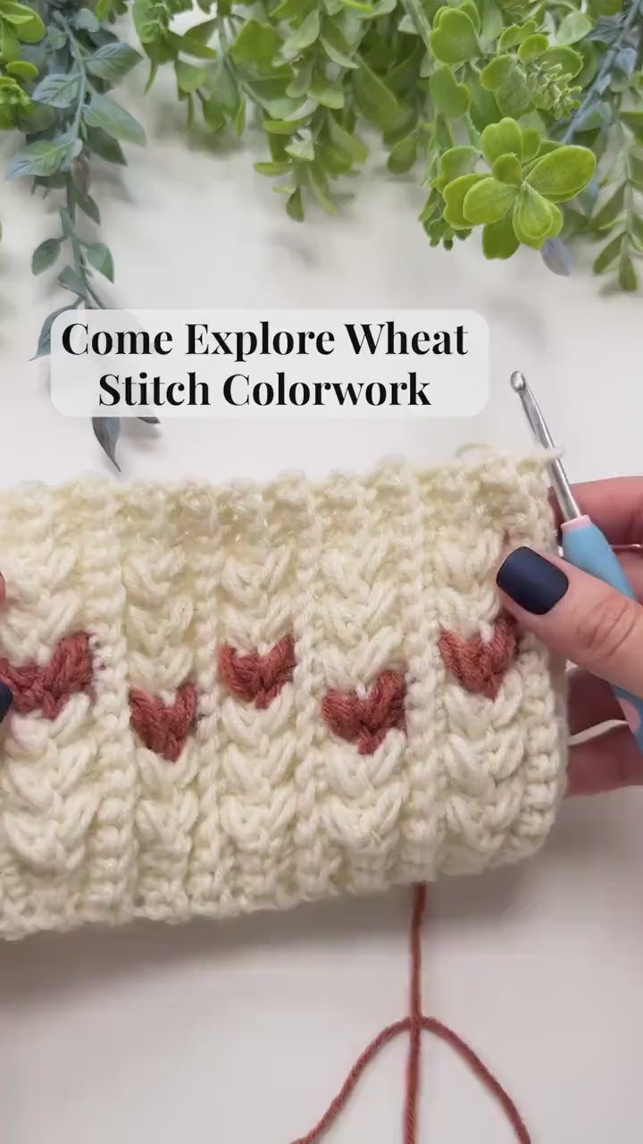 CROCHET PATTERN + VIDEO & Printable. Wheat Stitch™ Pumpkin Coffee Cup Cozy Crochet Pattern Fall Mug Sleeve Pdf Easy Cute Pumpkin Cozy