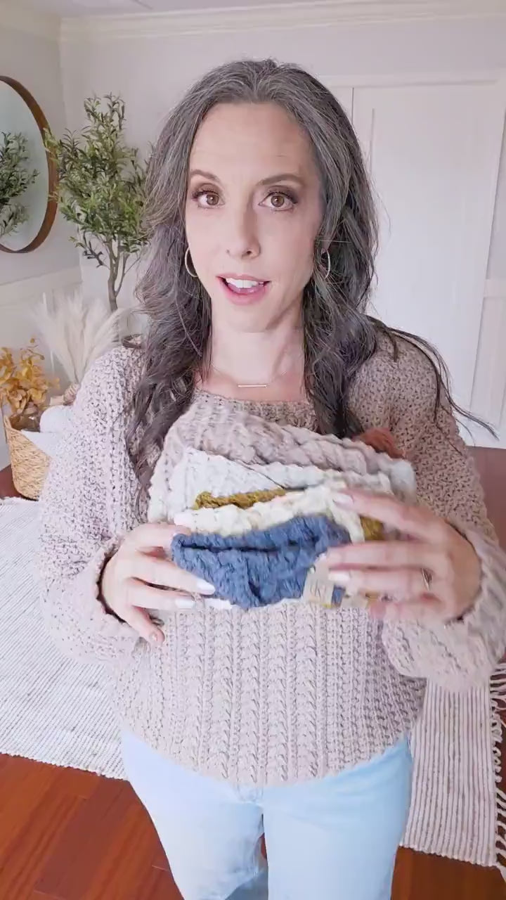 CROCHET PATTERN + VIDEO Crochet Twisted Wheat Stitch™ Ear Warmer Pattern 8 Sizes | Cozy Winter Headband | Beginner-Friendly +Video Tutorial