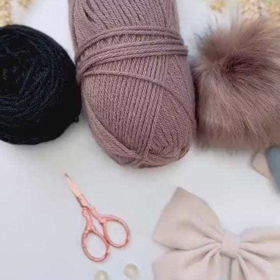 CROCHET PATTERN + VIDEO Wheat Stitch Bunny Crochet Pattern (Pdf + Video Tutorial)