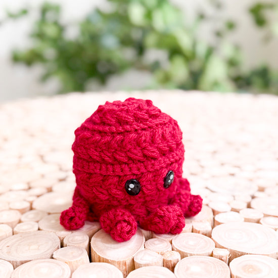 CROCHET PATTERN + VIDEO Wheat Stitch™ Octopus Crochet Pattern – No Sew Amigurumi Octopus Plush Toy Pdf, Beginner Friendly Sea Animal Pattern