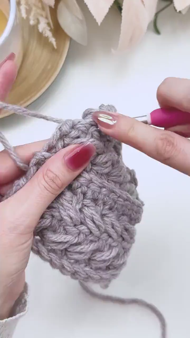 CROCHET PATTERN + VIDEO Wheat Stitch™ Nesting Baskets Crochet Pattern, 4 Sizes with Video Tutorial, Pdf Instand Download