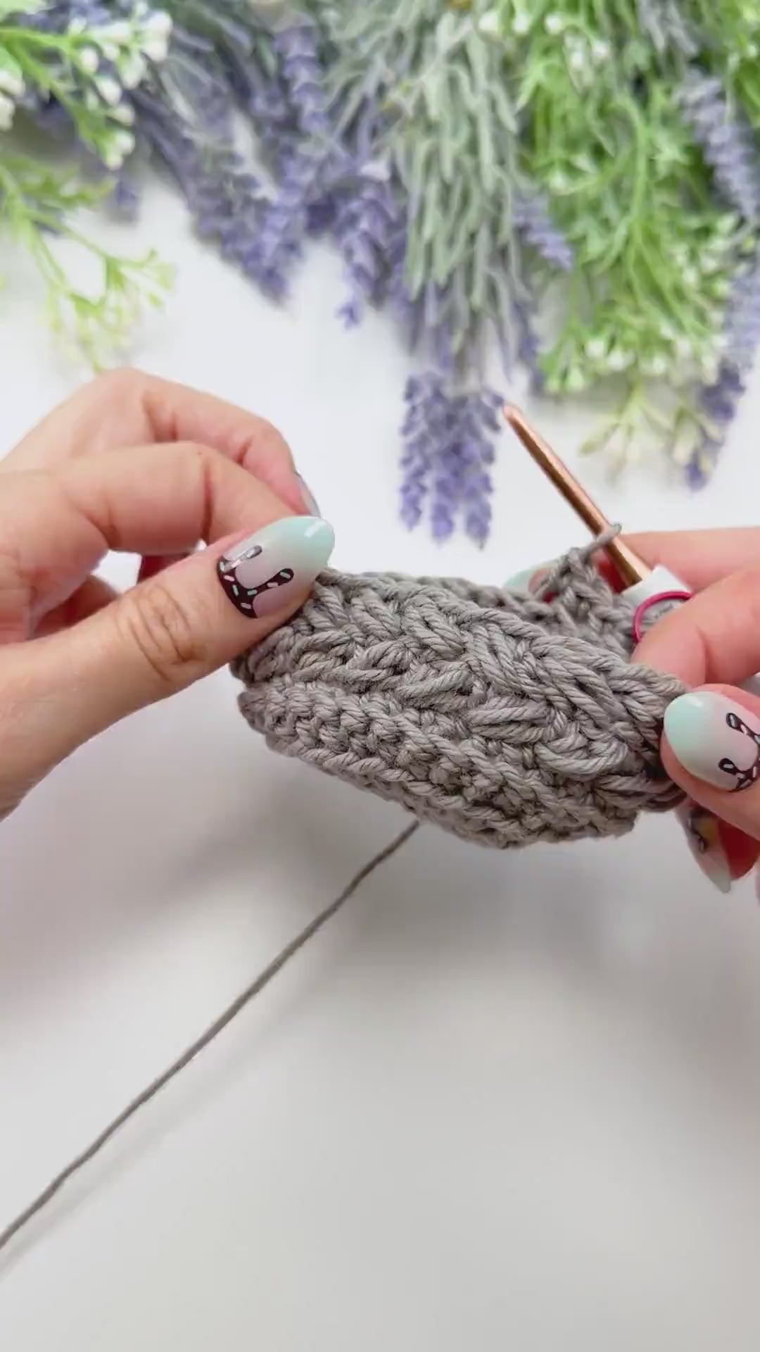 CROCHET PATTERN + VIDEO Wheat Stitch Water Bottle Holder | Textured Puff Stitch | 2 Sizes | Hands-Free Carrier | Instant Pdf Download