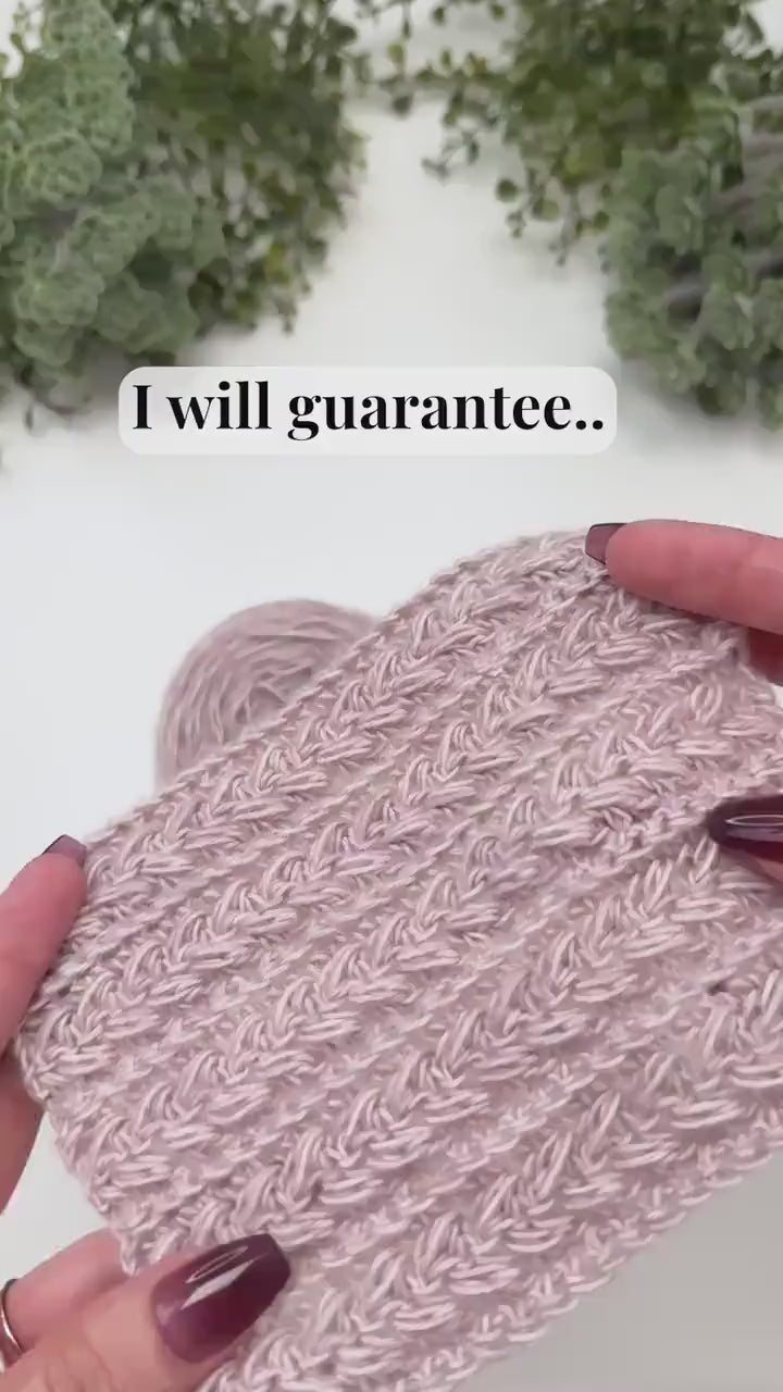 CROCHET PATTERN + VIDEO E-book Easy Wheat Stitch Summer Top, Sizes xs-5x Written Instructions for lace, fingering, dk, worsted + Bonus Guide