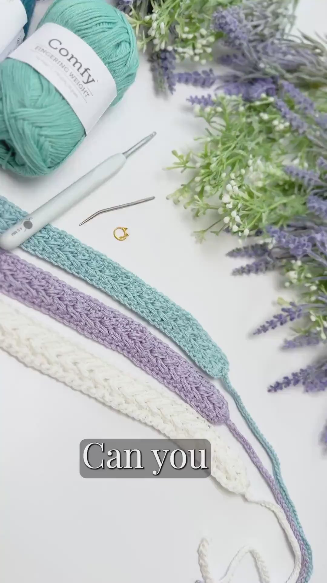 CROCHET PATTERN + VIDEO Wheatfield Headband | Wheat Stitch Hair Accessory | Adjustable One Size | Quick Easy Gift | Instant Pdf Download